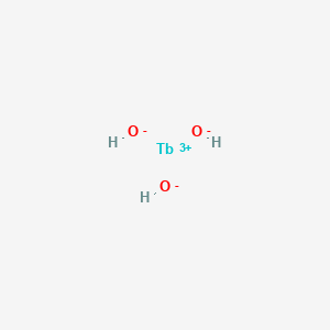 molecular formula H6O3Tb B079402 氢氧化铽（Tb(OH)3） CAS No. 12054-65-8