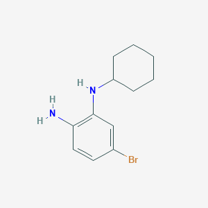 5-bromo-N1-cyclohexylbenzene-1,2-diamine