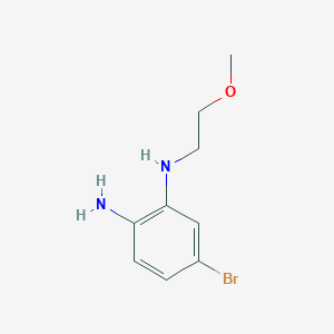 5-Bromo-N1-(2-methoxyethyl)benzene-1,2-diamine