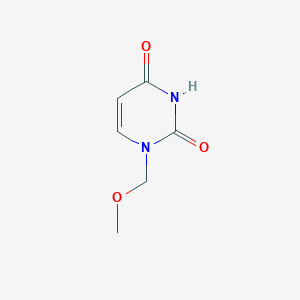 molecular formula C6H8N2O3 B7940263 1-(methoxymethyl)pyrimidine-2,4(1H,3H)-dione 