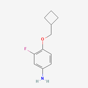 4-(Cyclobutylmethoxy)-3-fluoroaniline