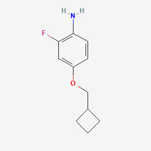 4-(Cyclobutylmethoxy)-2-fluoroaniline