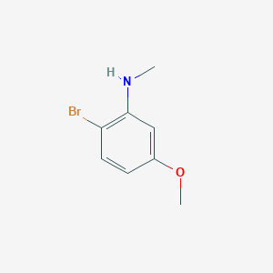 molecular formula C8H10BrNO B7940775 2-bromo-5-methoxy-N-methylaniline 
