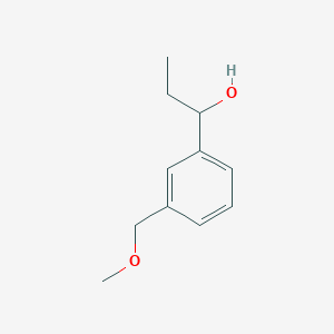 1-[3-(Methoxymethyl)phenyl]propan-1-ol