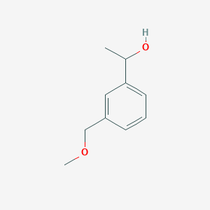 molecular formula C10H14O2 B7940956 1-(3-甲氧基甲基苯基)-乙醇 