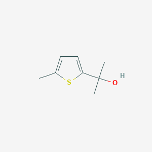 molecular formula C8H12OS B7940990 2-(5-Methyl-2-thienyl)-2-propanol 