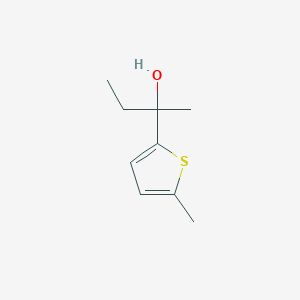 molecular formula C9H14OS B7940994 2-(5-Methyl-2-thienyl)-2-butanol 