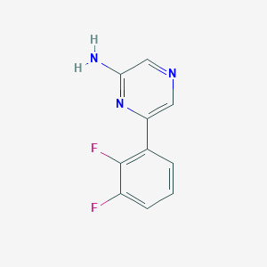6-(2,3-Difluorophenyl)pyrazin-2-amine