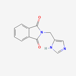 2-(1H-imidazol-5-ylmethyl)isoindole-1,3-dione