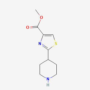 Methyl 2-(piperidin-4-yl)thiazole-4-carboxylate