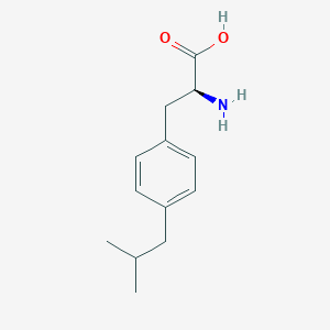 molecular formula C13H19NO2 B7941210 (2S)-2-amino-3-[4-(2-methylpropyl)phenyl]propanoic acid 