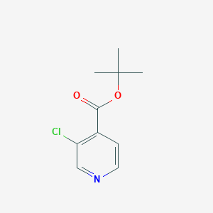 molecular formula C10H12ClNO2 B7941250 tert-Butyl 3-chloroisonicotinate 