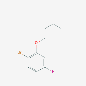 1-Bromo-4-fluoro-2-iso-pentyloxybenzene