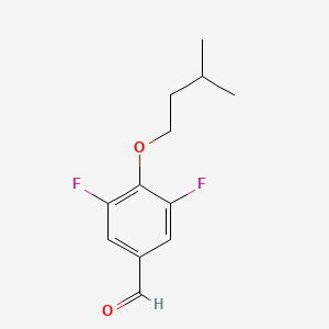3,5-Difluoro-4-(isopentyloxy)benzaldehyde