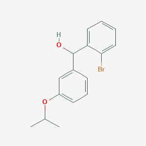 (2-Bromophenyl)(3-isopropoxyphenyl)methanol