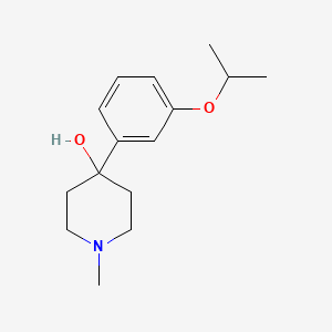4-Hydroxy-4-(3-iso-propoxyphenyl)-1-methylpiperidine