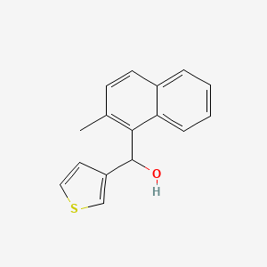 2-Methyl-1-naphthyl-(3-thienyl)methanol