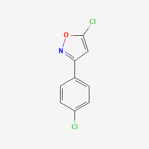 5-Chloro-3-(4-chlorophenyl)isoxazole