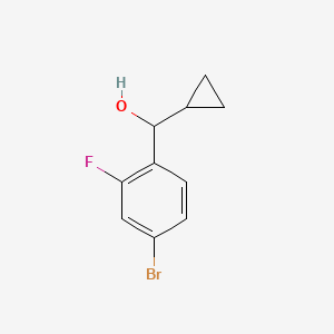 Cyclopropyl (4-bromo-2-fluorophenyl)methanol