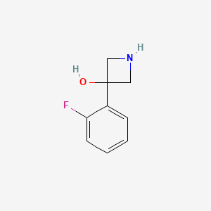 3-(2-Fluorophenyl)azetidin-3-ol