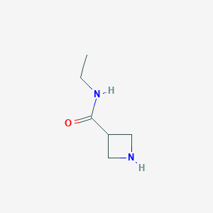 molecular formula C6H12N2O B7942020 N-ethylazetidine-3-carboxamide 