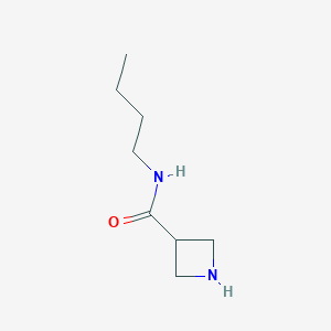 molecular formula C8H16N2O B7942022 N-butylazetidine-3-carboxamide 