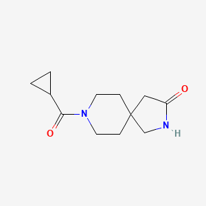 8-(Cyclopropanecarbonyl)-2,8-diazaspiro[4.5]decan-3-one