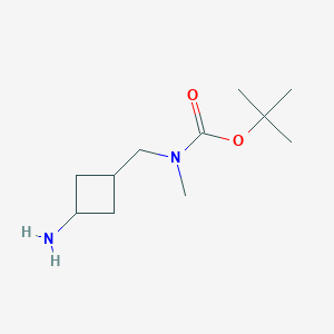 tert-Butyl ((3-aminocyclobutyl)methyl)(methyl)carbamate