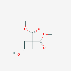 Dimethyl 3-hydroxycyclobutane-1,1-dicarboxylate