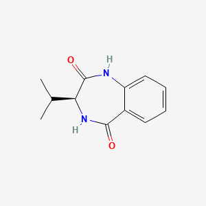 (S)-3alpha-Isopropyl-3,4-dihydro-1H-1,4-benzodiazepine-2,5-dione