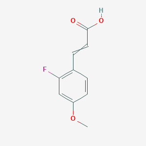 3-(2-Fluoro-4-methoxy-phenyl)-acrylic acid