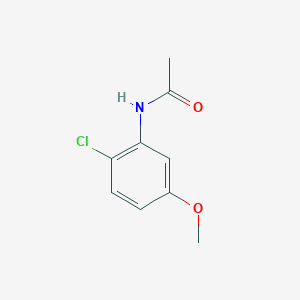 molecular formula C9H10ClNO2 B7942278 N-(2-氯-5-甲氧基苯基)乙酰胺 