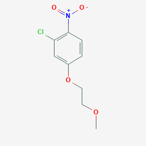 2-Chloro-4-(2-methoxyethoxy)-1-nitrobenzene