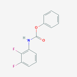 molecular formula C13H9F2NO2 B7942307 Phenyl (2,3-difluorophenyl)carbamate 