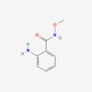 molecular formula C8H10N2O2 B7942318 2-amino-N-methoxybenzamide CAS No. 40928-15-2