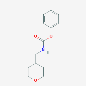 Phenyl ((tetrahydro-2H-pyran-4-YL)methyl)carbamate