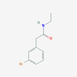 molecular formula C10H12BrNO B7942397 2-(3-bromophenyl)-N-ethylacetamide 