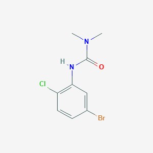 molecular formula C9H10BrClN2O B7942467 1-(5-Bromo-2-chlorophenyl)-3,3-dimethylurea 