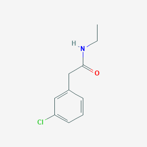 molecular formula C10H12ClNO B7942477 2-(3-chlorophenyl)-N-ethylacetamide 