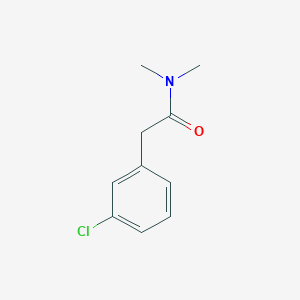 molecular formula C10H12ClNO B7942496 2-(3-chlorophenyl)-N,N-dimethylacetamide 
