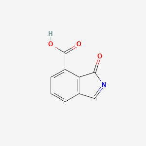 molecular formula C9H5NO3 B7942757 3-Oxoisoindole-4-carboxylic acid 
