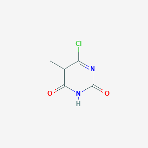 molecular formula C5H5ClN2O2 B7942769 6-chloro-5-methylpyrimidine-2,4(3H,5H)-dione 