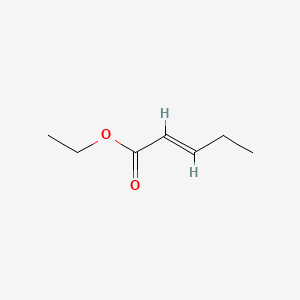 molecular formula C7H12O2 B7942828 Ethyl trans-2-pentenoate CAS No. 27805-84-1