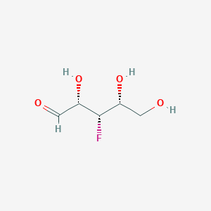 molecular formula C5H9FO4 B7942836 D-Xylose, 3-deoxy-3-fluoro- 
