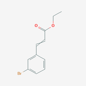 molecular formula C11H11BrO2 B7942880 Ethyl 3-(3-bromophenyl)prop-2-enoate 