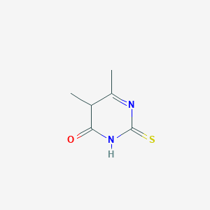 molecular formula C6H8N2OS B7942911 5,6-dimethyl-2-thioxo-2,5-dihydropyrimidin-4(3H)-one 