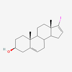 molecular formula C19H27IO B7942963 (3S,10R,13S)-17-iodo-10,13-dimethyl-2,3,4,7,8,9,11,12,14,15-decahydro-1H-cyclopenta[a]phenanthren-3-ol 