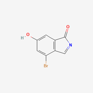 4-Bromo-6-hydroxyisoindol-1-one