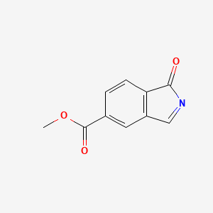 molecular formula C10H7NO3 B7943022 Methyl 1-oxoisoindole-5-carboxylate 