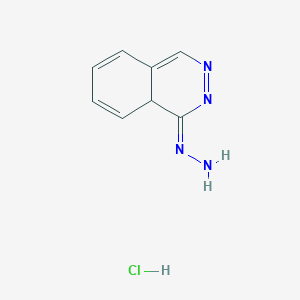 molecular formula C8H9ClN4 B7943497 1-Hydrazono-1,8a-dihydrophthalazine hydrochloride 